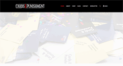 Desktop Screenshot of cardsandpunishment.com